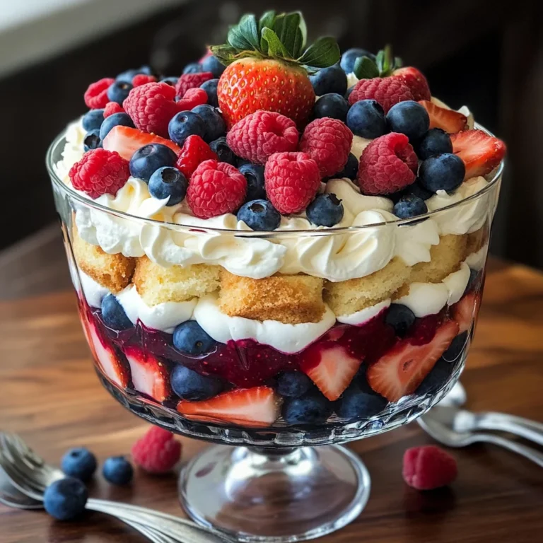Berry Trifle