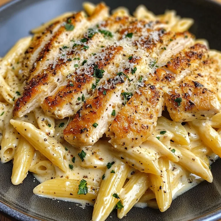 Creamy Cajun Chicken Pasta With Garlic Butter Parmesan Sauce