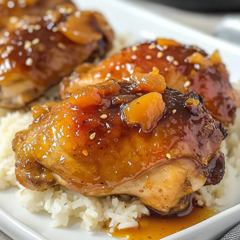 Crockpot Apricot Chicken