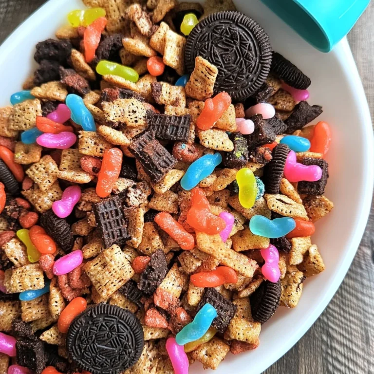Dirt and Worms Chex Mix
