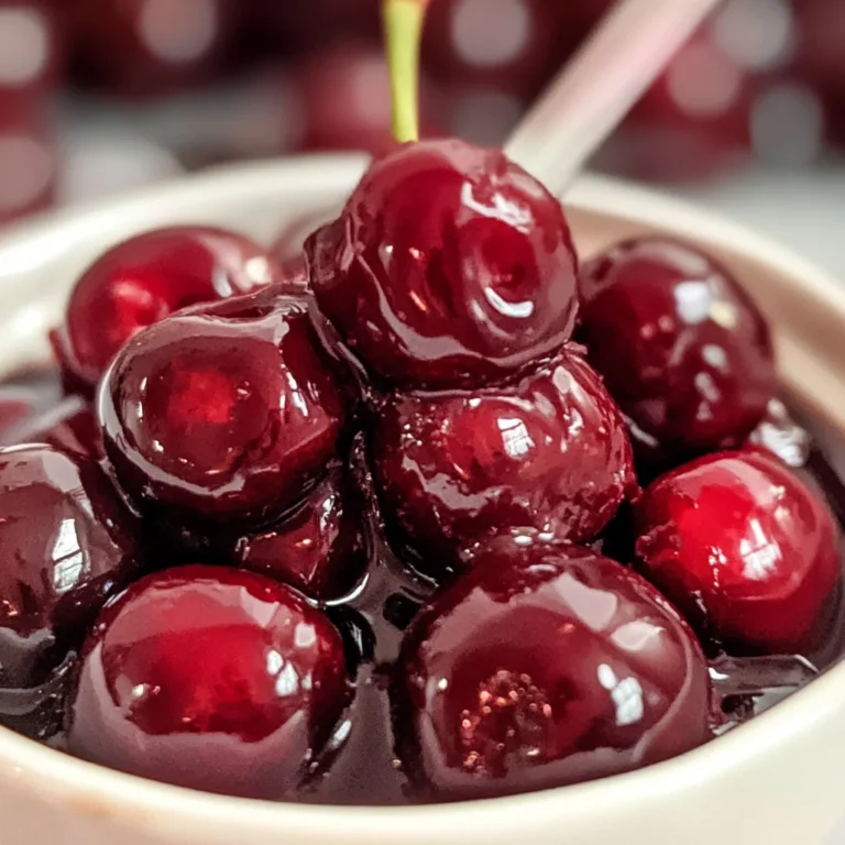 Easy Amaretto Cherries (Lazzaroni Copycat Recipe)