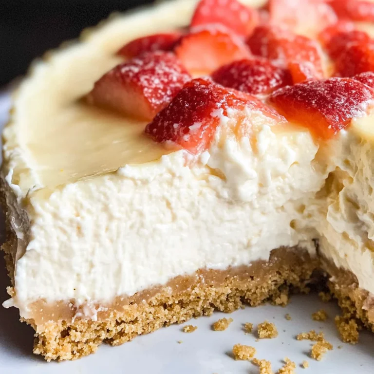 Easy No Bake Cheesecake Recipe
