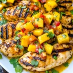 Grilled Mango Pineapple Chicken