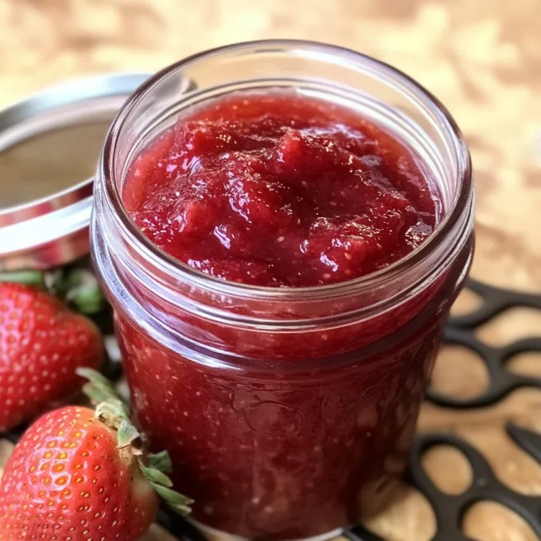 Homemade Strawberry Jam Recipe (No Pectin)