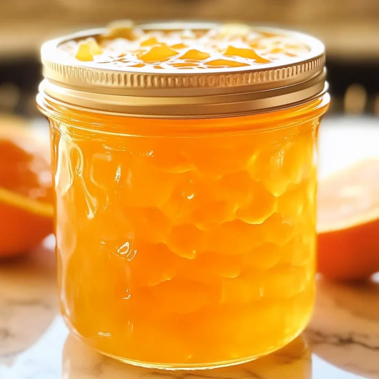 Mandarin Orange Jelly