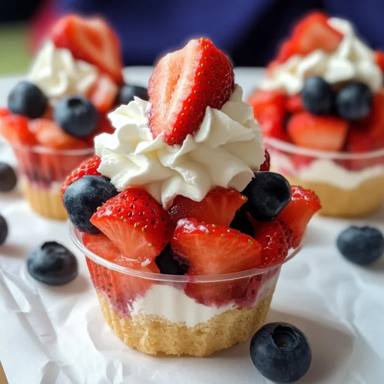 Mini Shortcake Cups
