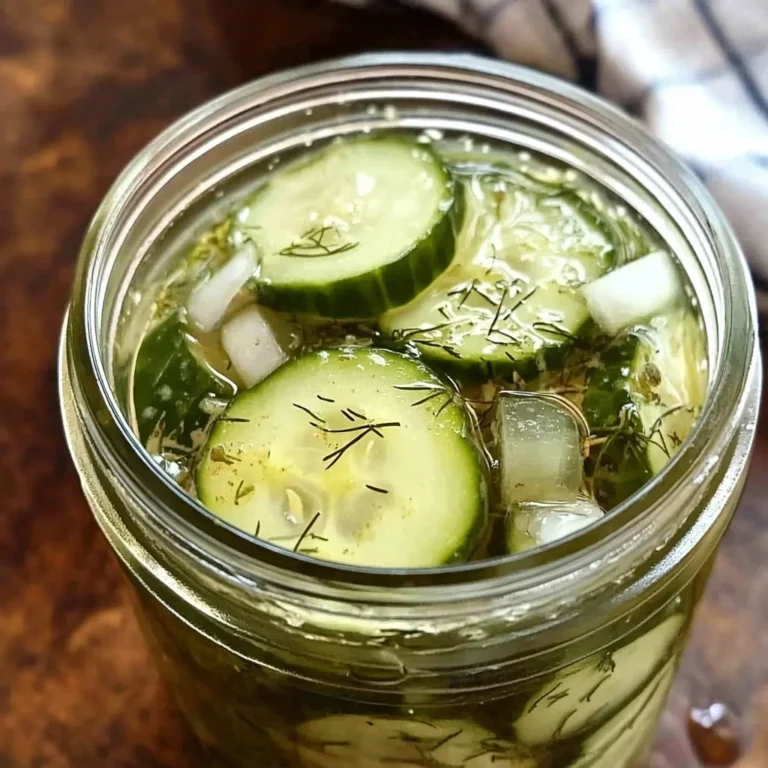 Ranch Refrigerator Pickles