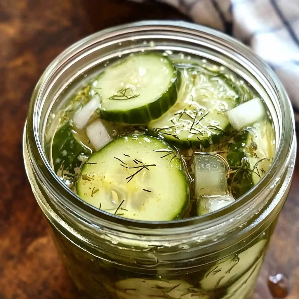 Ranch Refrigerator Pickles