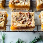 Rosemary Apricot Bars