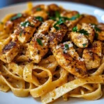 Spicy Cajun Chicken Fettuccine