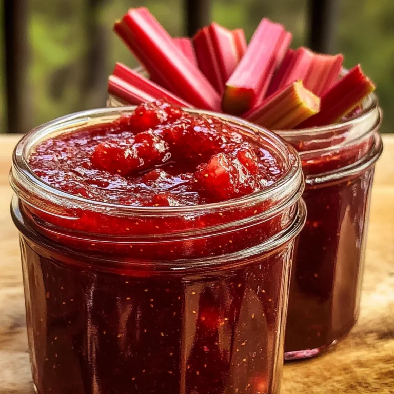 Strawberry Rhubarb Jam