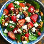 15-Minute Strawberry Spinach Salad