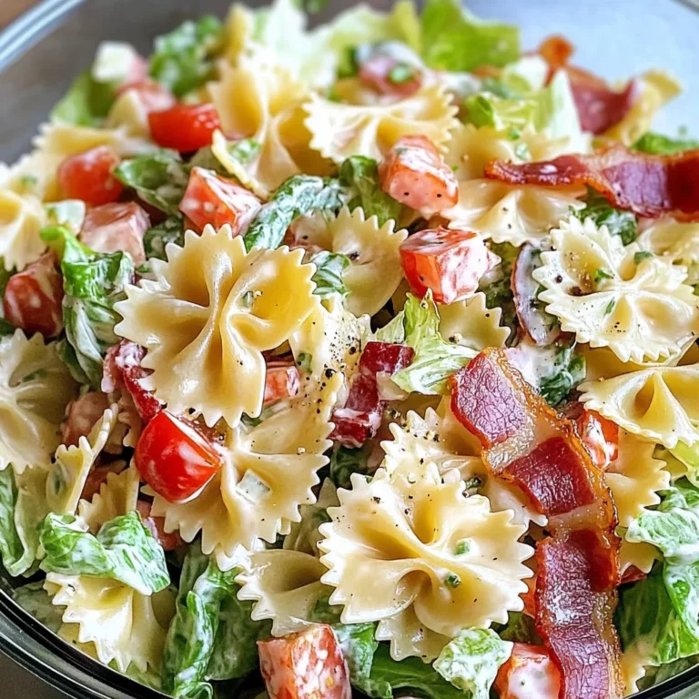 BLT Pasta Salad recipe