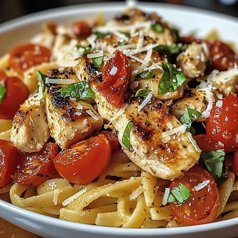 Bruschetta Chicken Pasta