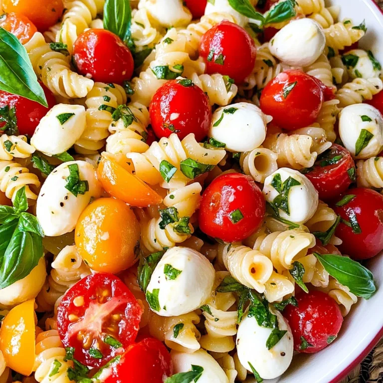 Caprese Pasta Salad Recipe