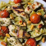 Creamy Chicken Pesto Pasta
