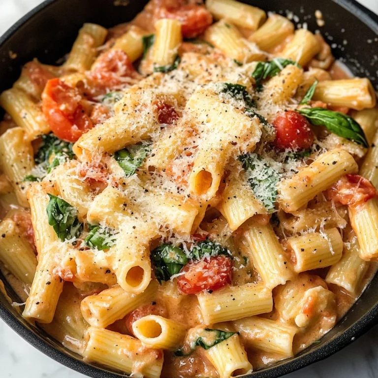 Creamy Tomato Basil Pasta