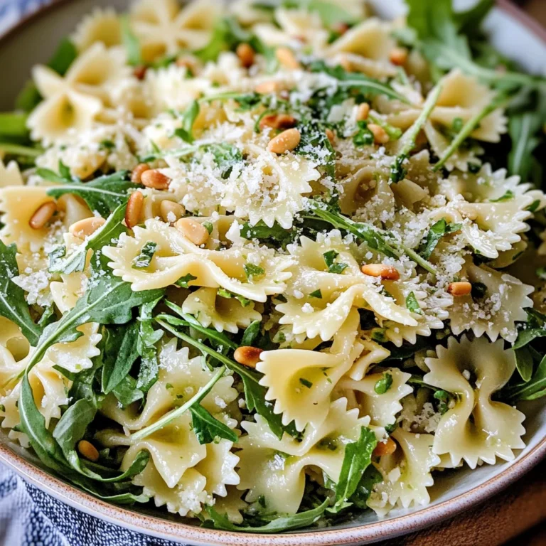 Lemon Basil Parmesan Pasta Salad