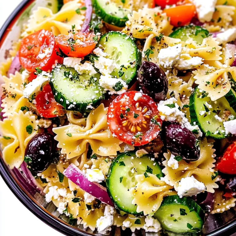 Mediterranean Pasta Salad