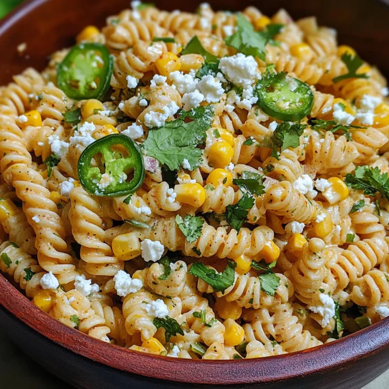 Mexican Street Corn Pasta Salad
