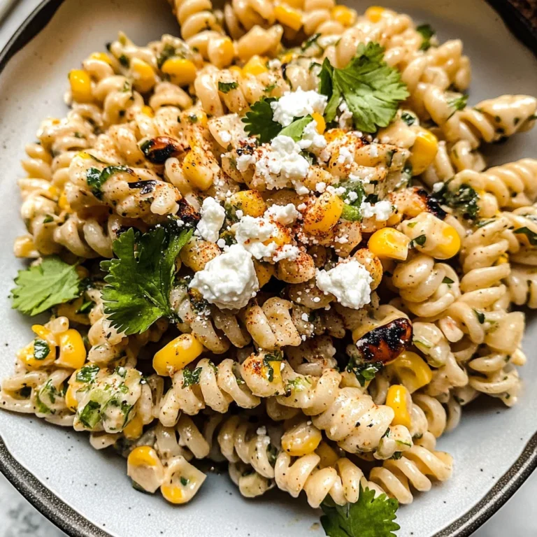 Mexican Street Corn Pasta Salad