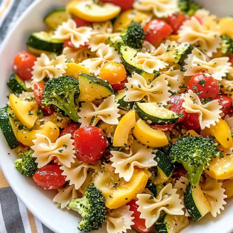 Summer Vegetable Pasta Salad
