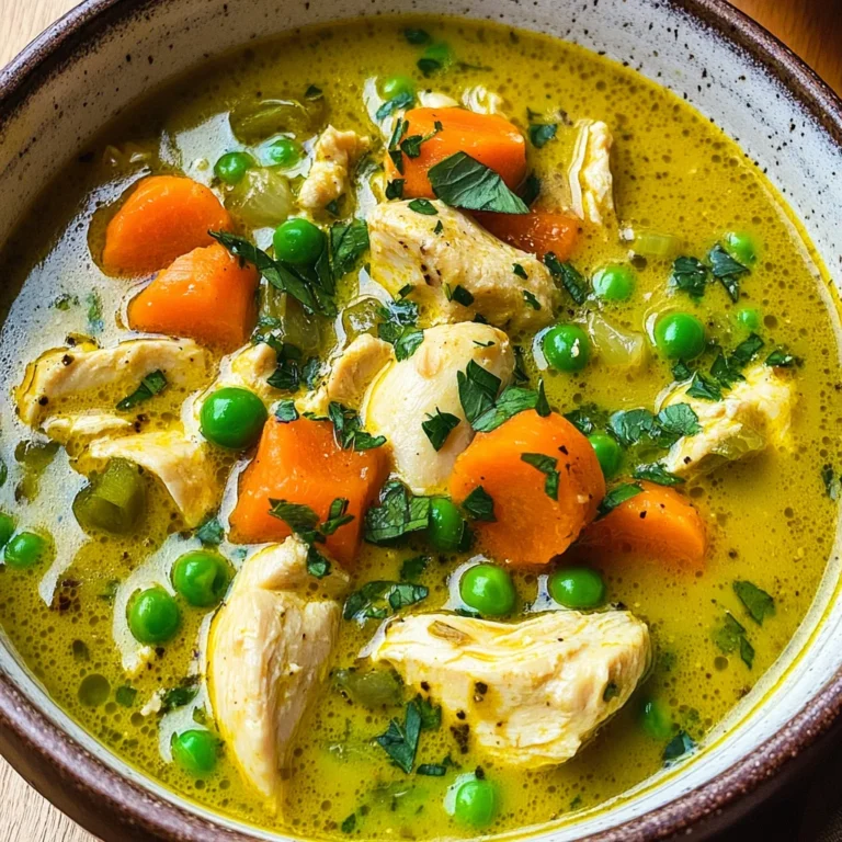Anti Inflammatory Turmeric Chicken Soup