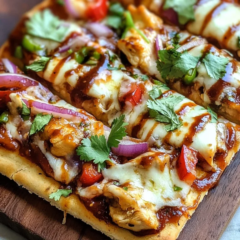 BBQ Chicken Flatbread