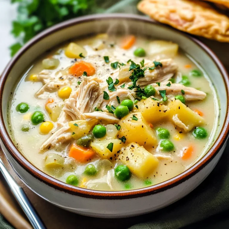Chicken Pot Pie Soup
