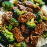 Chinese Beef and Broccoli (牛肉炒西兰花)