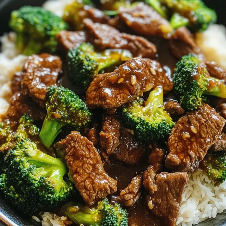 Chinese Beef and Broccoli (牛肉炒西兰花)