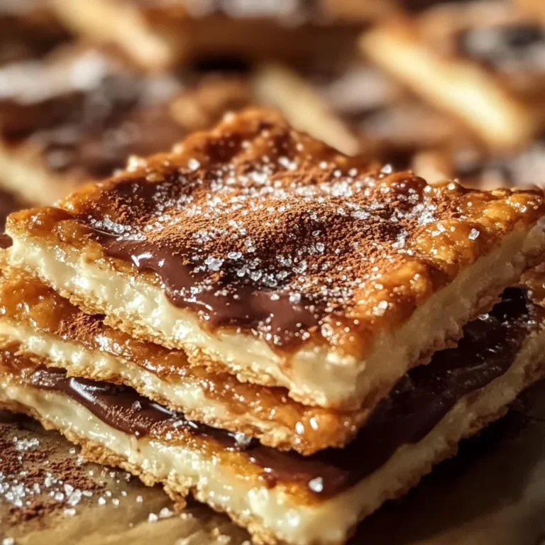 Churro Saltine Toffee