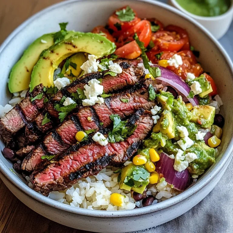 Cilantro Lime Steak Bowls: A Flavorful Recipe for a Quick Dinner