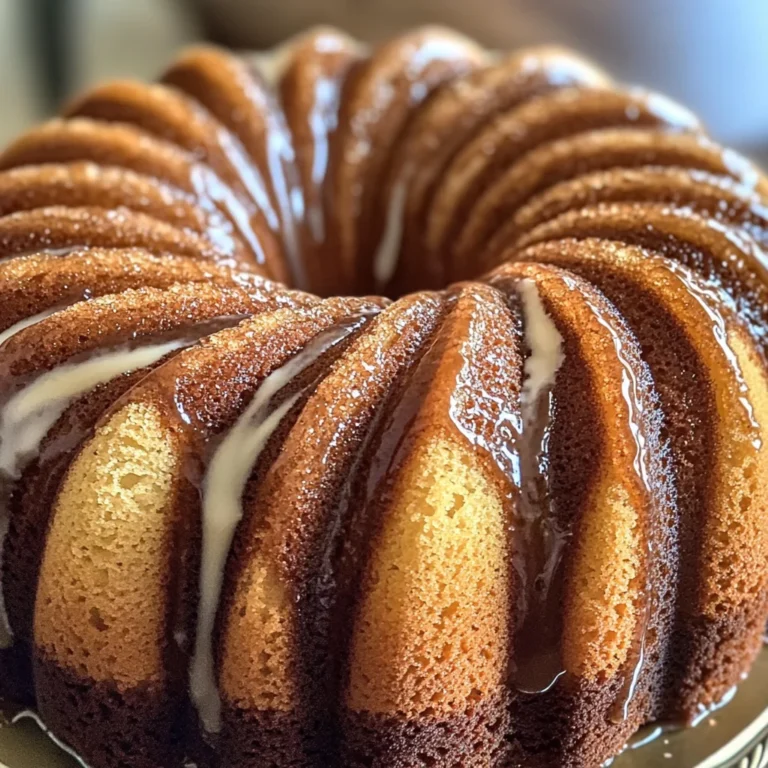 Cinnamon Swirl Bundt Cake
