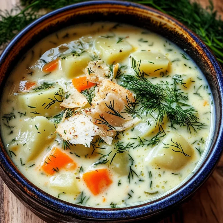 Creamy Potato & Dill Soup ('Koperkowa')
