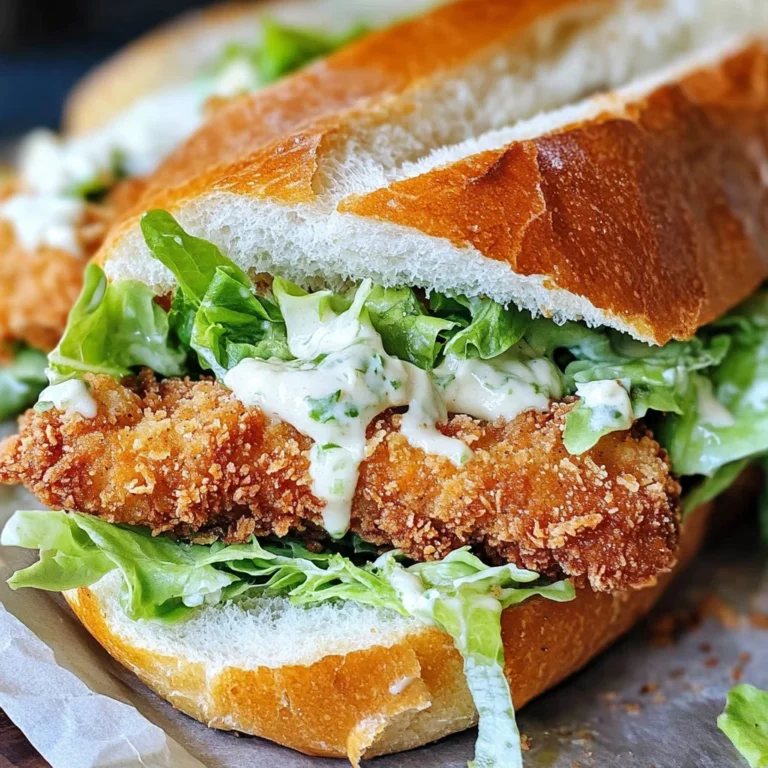 Crispy Chicken Caesar Sandwich