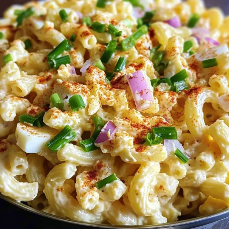 Deviled Egg Pasta Salad