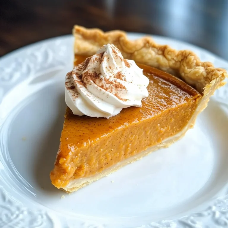 Easy Pumpkin Pie