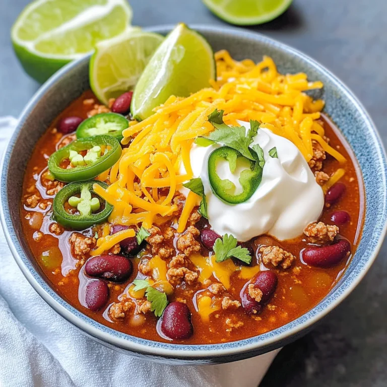 Healthy Turkey Chili