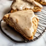 Homemade Chai Scones with Maple Chai Glaze