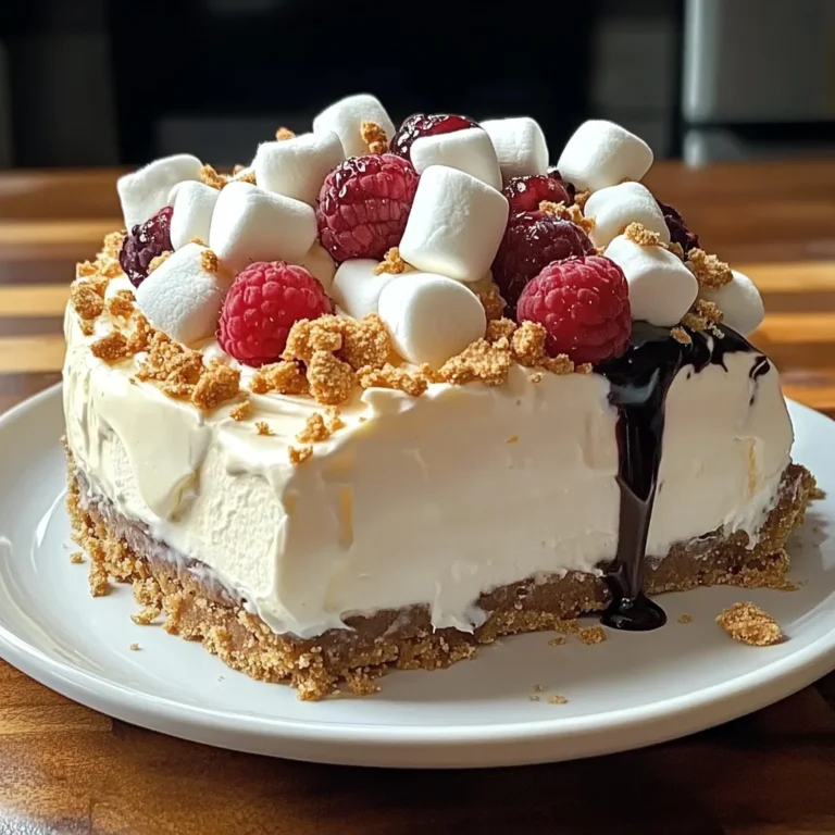 Marshmallow Whip Cheesecake : No-Bake Dream Dessert