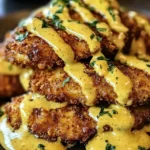 Pretzel Chicken with Mustard-Cheddar Sauce: An Amazing Ultimate Recipe