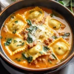 Ravioli Soup