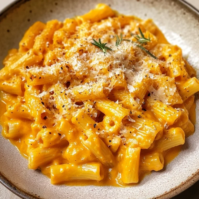 Roasted Pumpkin and Garlic Pasta