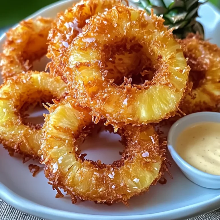 Rum-Soaked Fried Pineapple | Tropical Dessert
