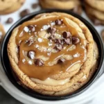 Salted Caramel Cheesecake Cookies