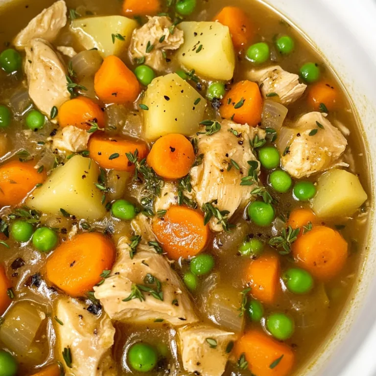Slow Cooker Chicken Stew Recipe