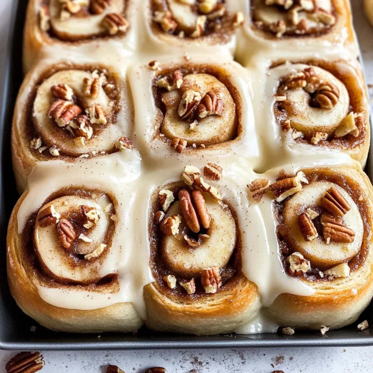 Soft-Baked Apple Cinnamon Rolls