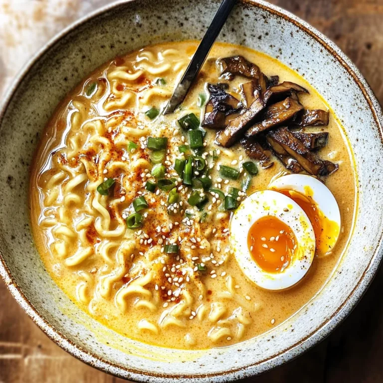Spicy Coconut Curry Ramen