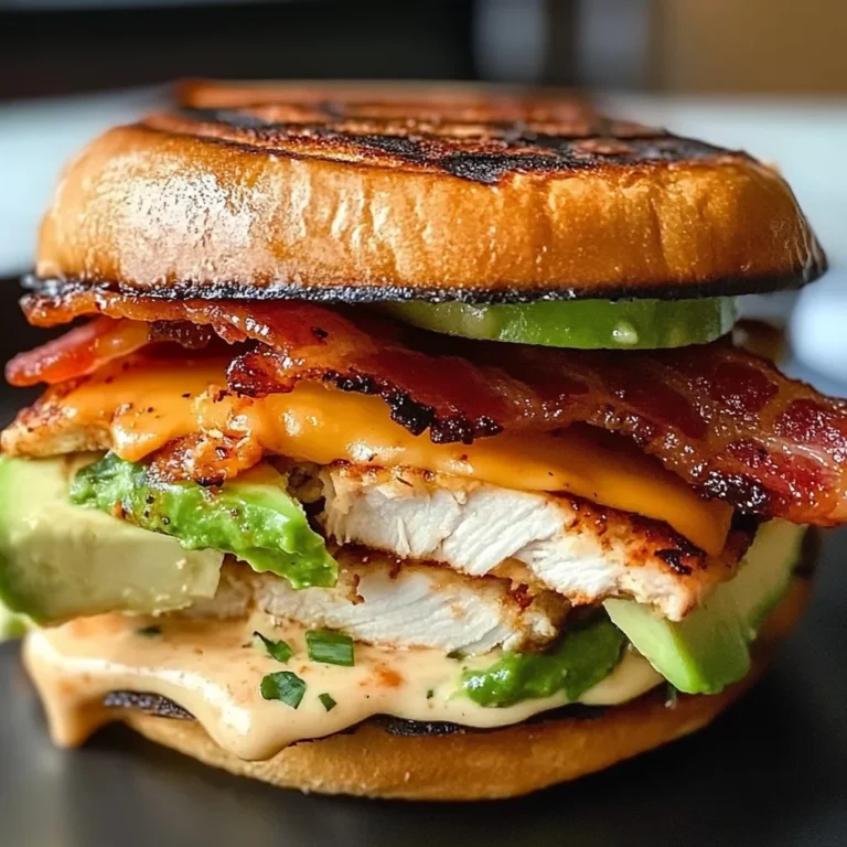 Spicy Grilled Chicken Avocado Sandwich